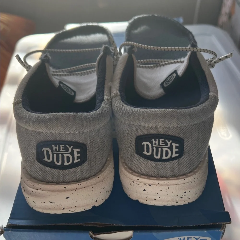 Hey Dude Wally Youth Tri Varsity Shoes in Navy